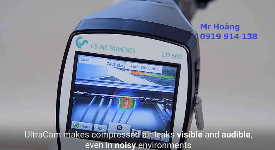 Máy dò rò rỉ khí LD500